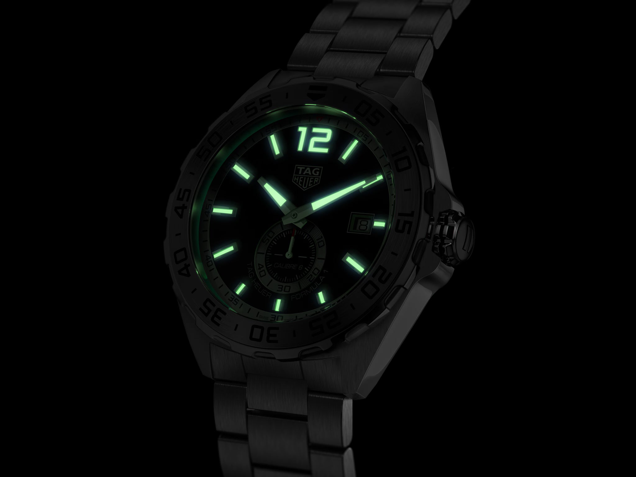TAG Heuer WAZ2012.BA0842 Formula 1 Automatic Black Dial Men's Watch - Luxverse