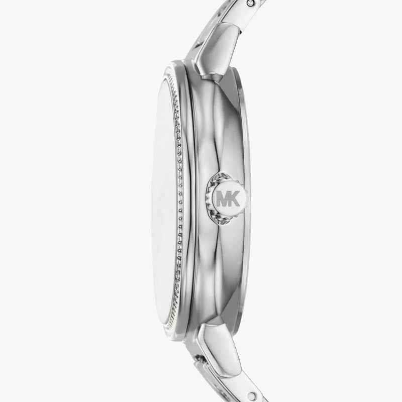 Michael Kors MKO1053 Women's Silver Stainless Steel Watch 36mm
