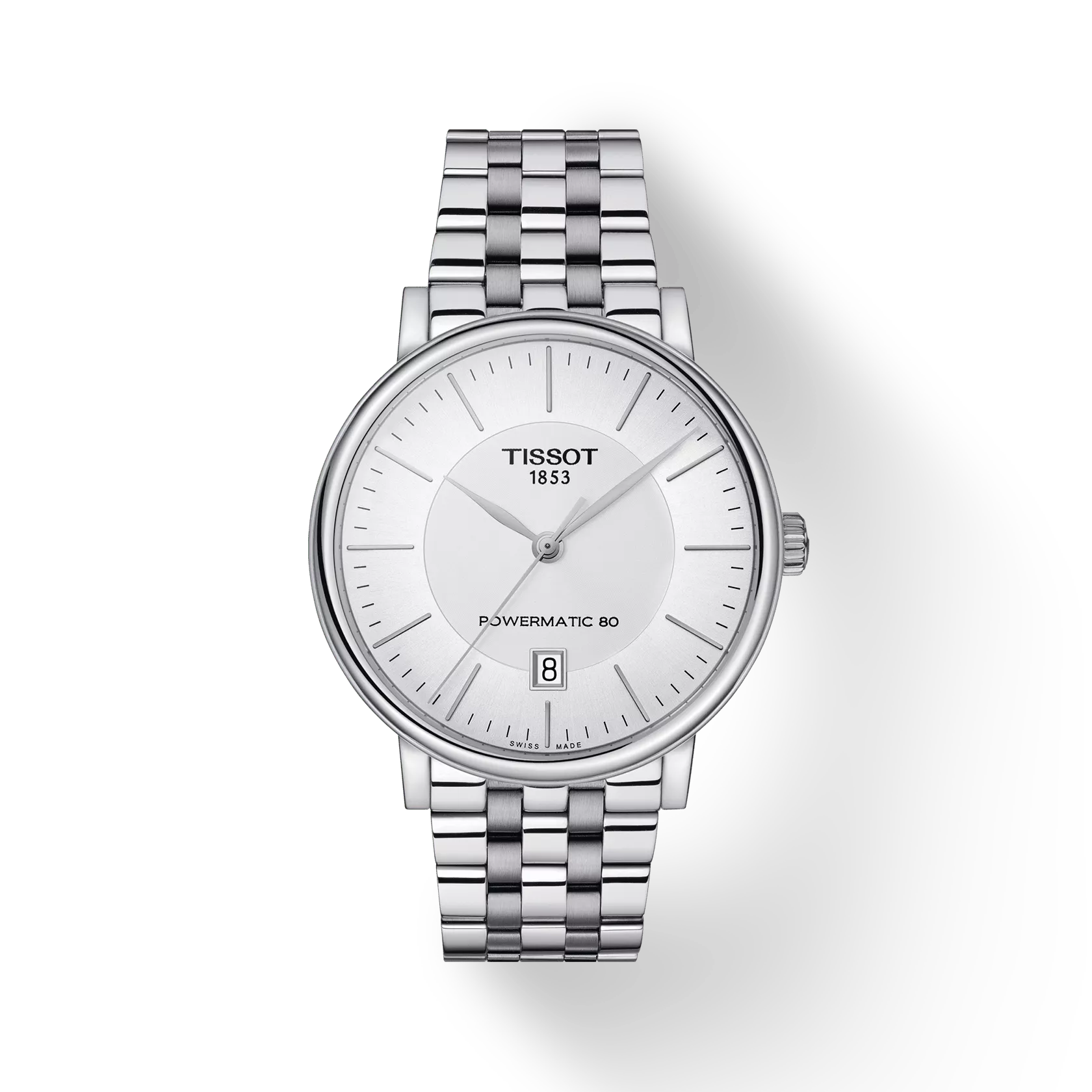 Tissot Carson Automatic T122.407.11.031.00 – Silver Dial Men’s Watch - Luxverse