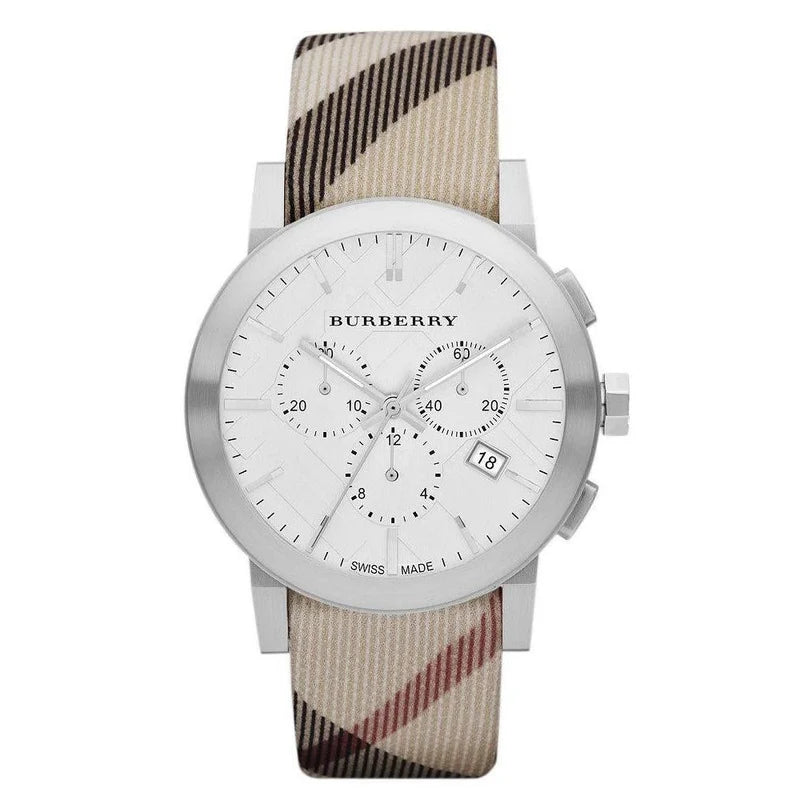 Burberry Chronograph City Nova Check BU9357 – Men’s Watch - Luxverse