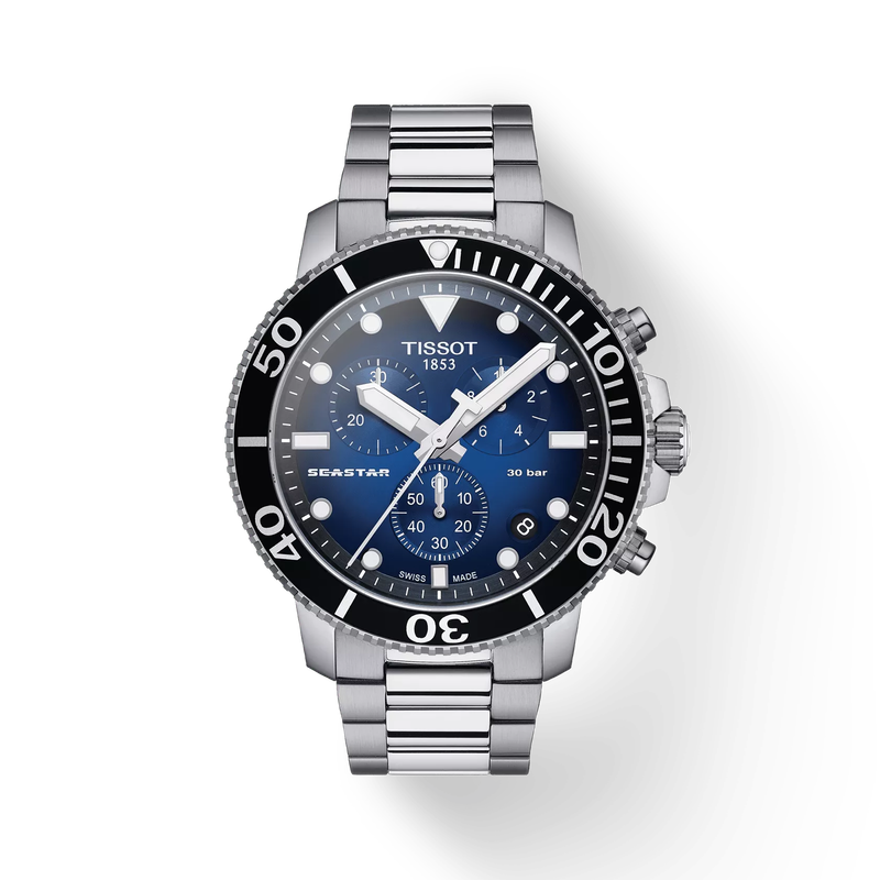 Tissot Seastar 1000 T120.417.11.041.01 Quartz Chronograph Men’s Watch - Luxverse