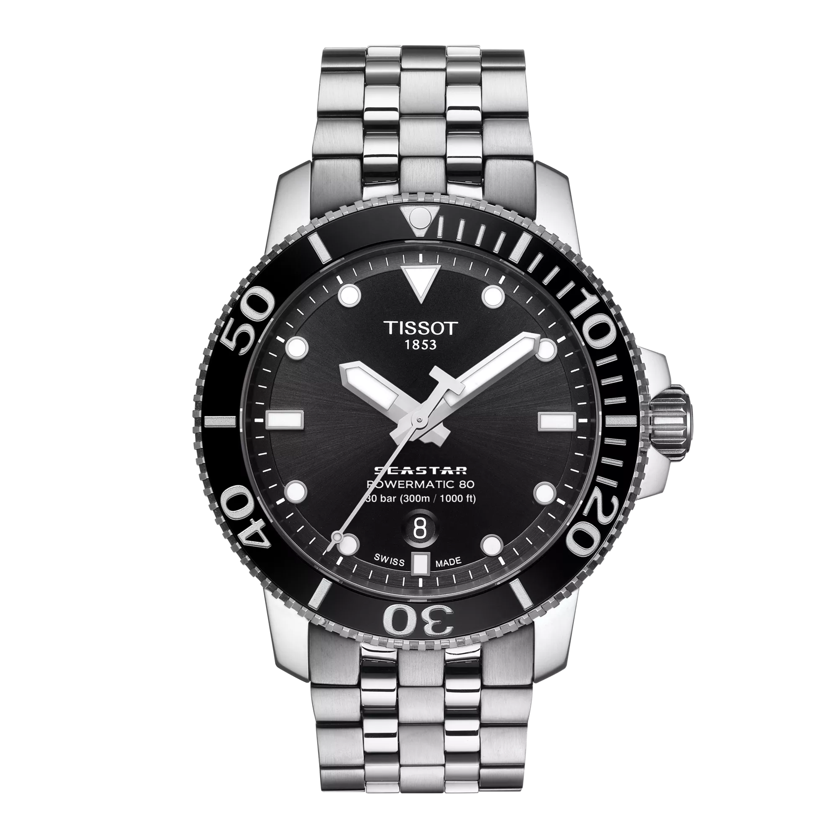 Tissot Seastar 1000 T1204071105100 Automatic – Black Dial Men’s Watch - Luxverse