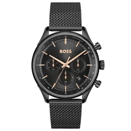 Hugo Boss HB1514065 Black Dial, 45mm – Men's Wristwatch - Luxverse