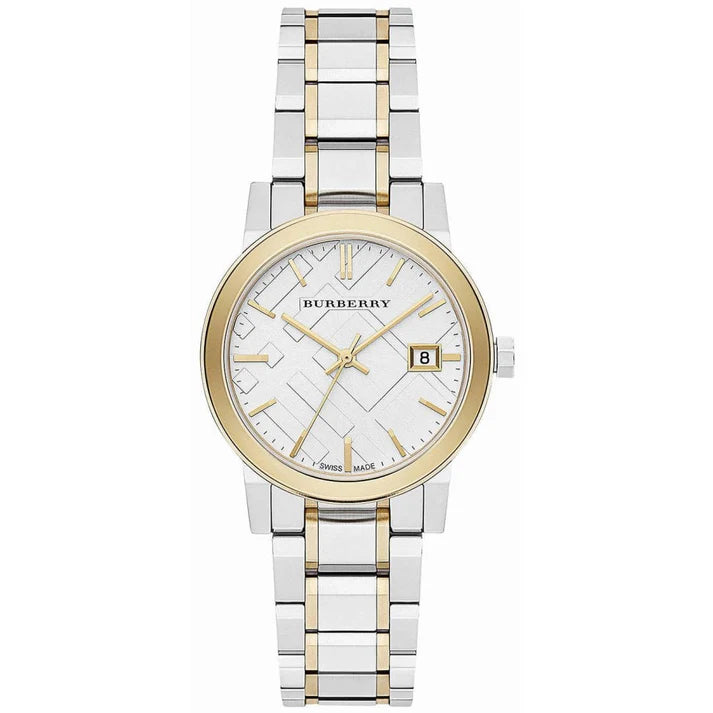 Burberry The City Two-Tone Silver Dial BU9115 – Women’s Watch - Luxverse