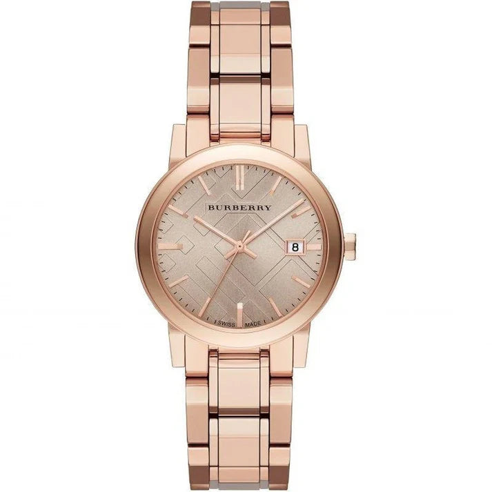 Burberry The City Brown Rose Gold BU9135 – Women’s Watch - Luxverse
