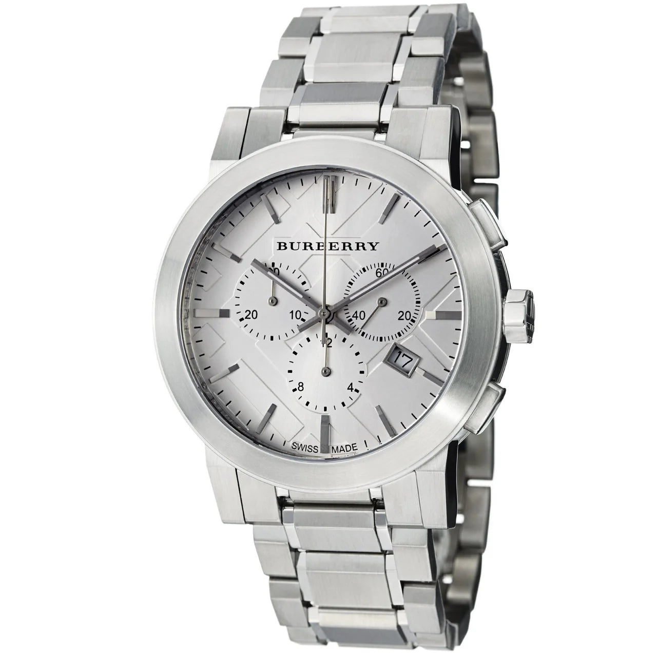 Burberry Chronograph The City Silver BU9350 – Men’s Watch - Luxverse