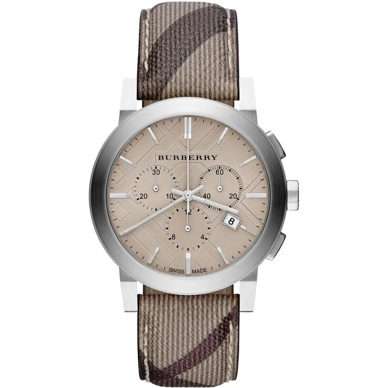 Burberry Chronograph Smoke Check BU9361 – Men’s Watch - Luxverse
