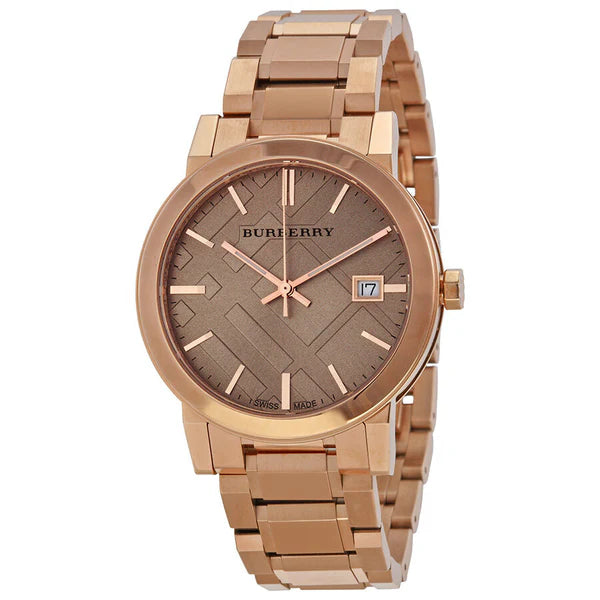 Burberry The City Rose Gold BU9034 – Men’s Watch - Luxverse