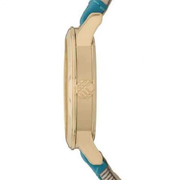 Burberry White Dial Turquoise Leather BU9112 – Women’s Watch - Luxverse