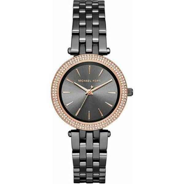 Michael Kors MK3432 Women's Grey Dial Stainless Steel Watch 33mm