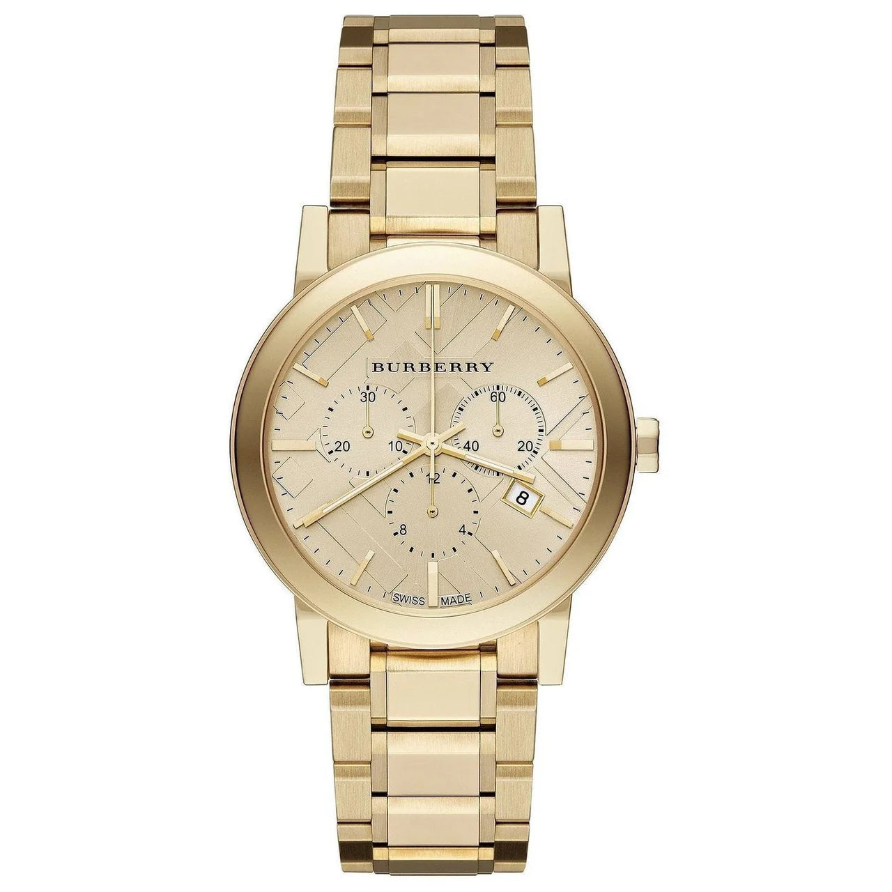 Burberry Gold Chronograph Dial BU9753 – Ladies’ Watch - Luxverse