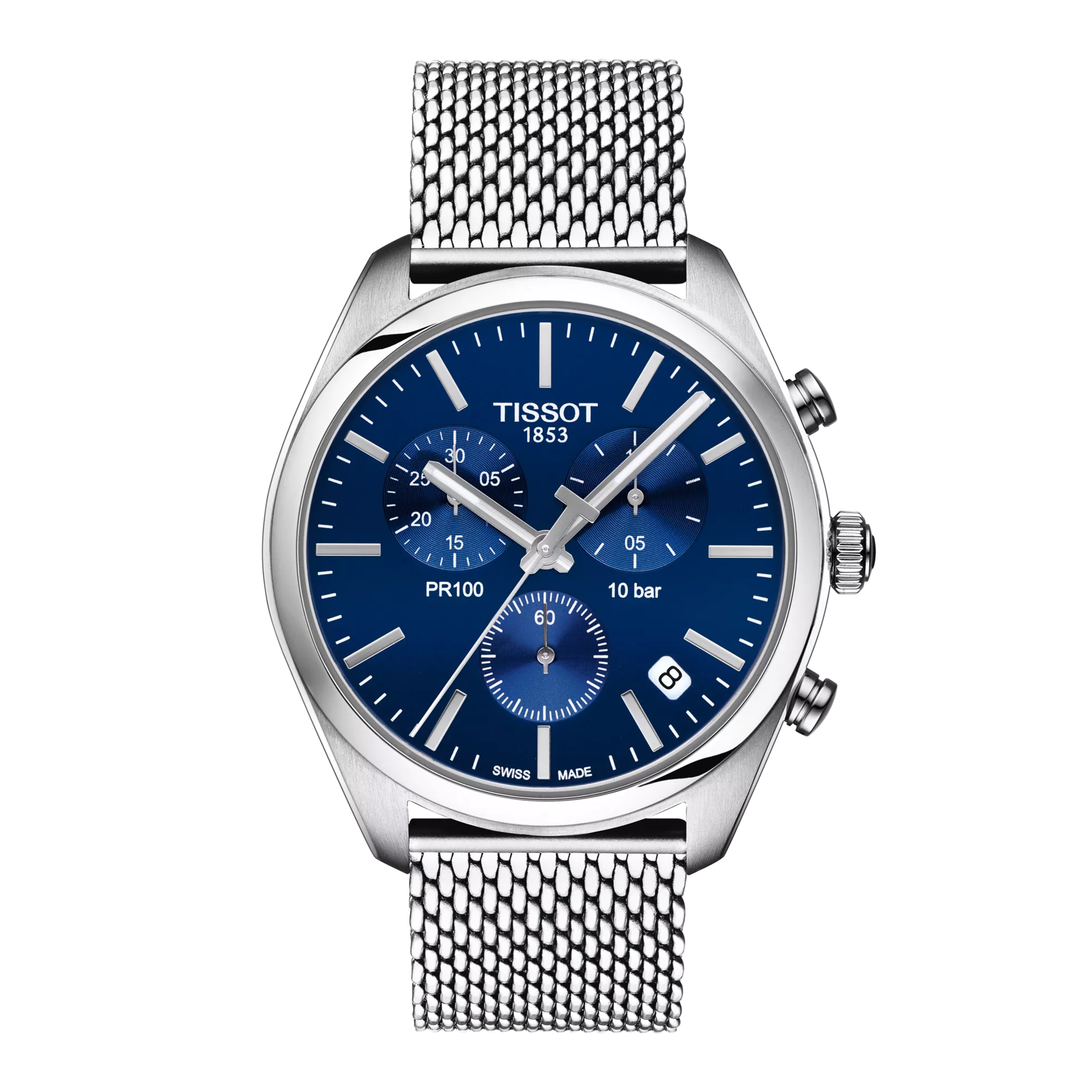 Tissot PR 100 Chronograph Blue Dial T101.417.11.041.00 – Men’s Watch - Luxverse