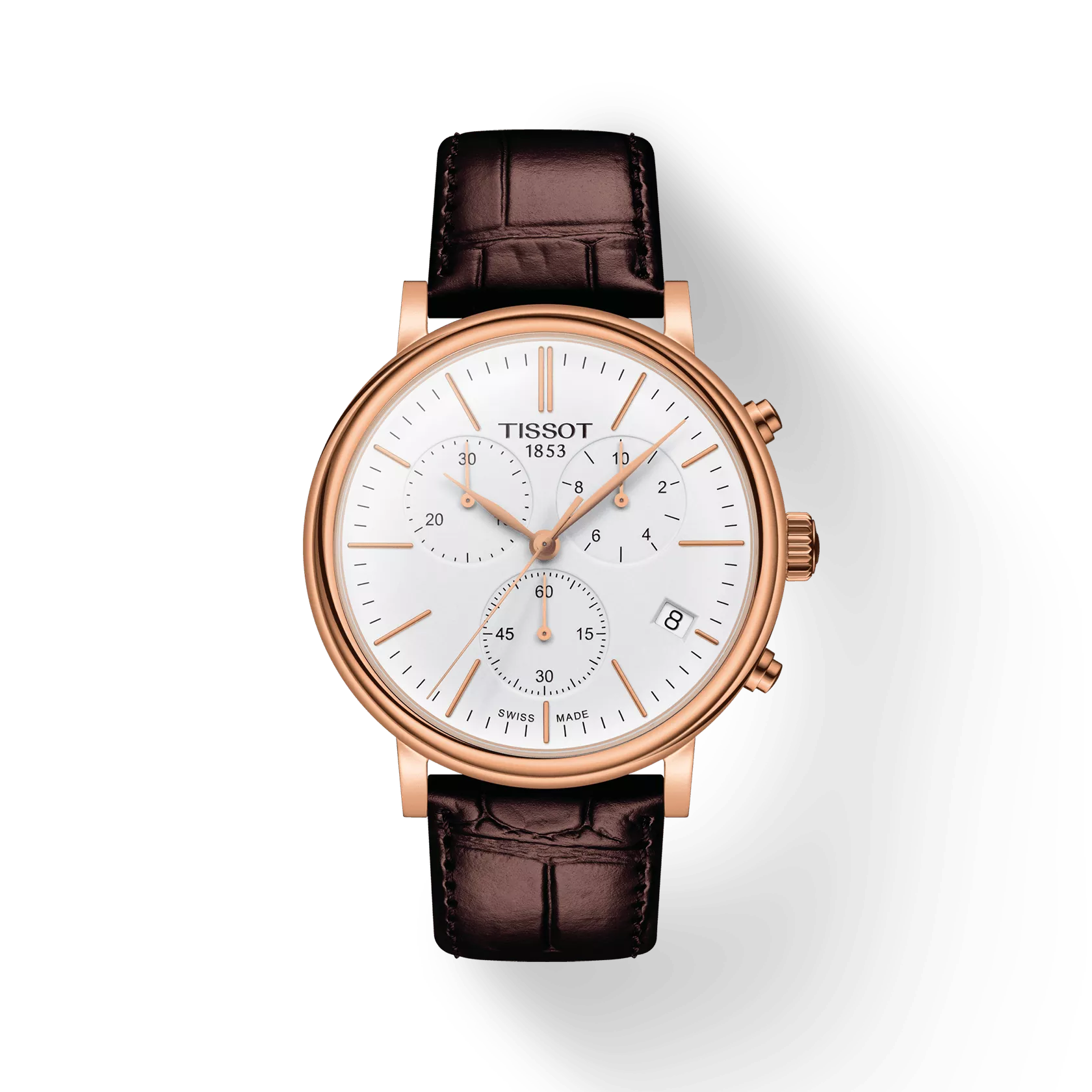 Tissot Carson Classic Traditional T122.417.36.011.00 Swiss Quartz Men’s Watch - Luxverse