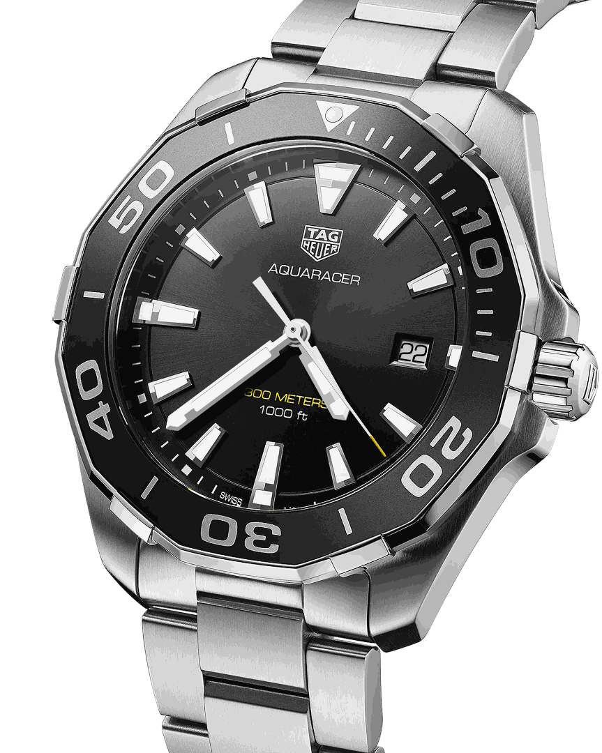 TAG Heuer WAY101A.BA0746 Aquaracer 300M Quartz 43mm Mens Watch - Luxverse