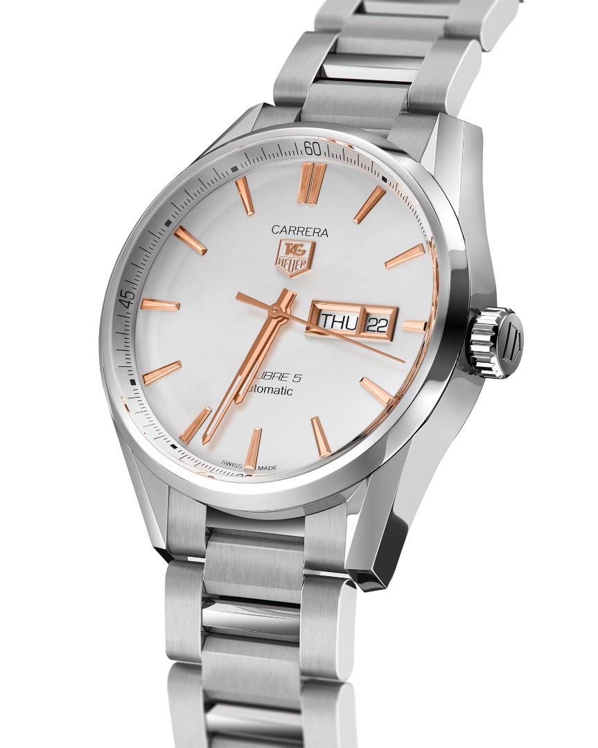 TAG Heuer WAR201D.BA0723 Carrera Calibre 5 Mens Watch - Luxverse