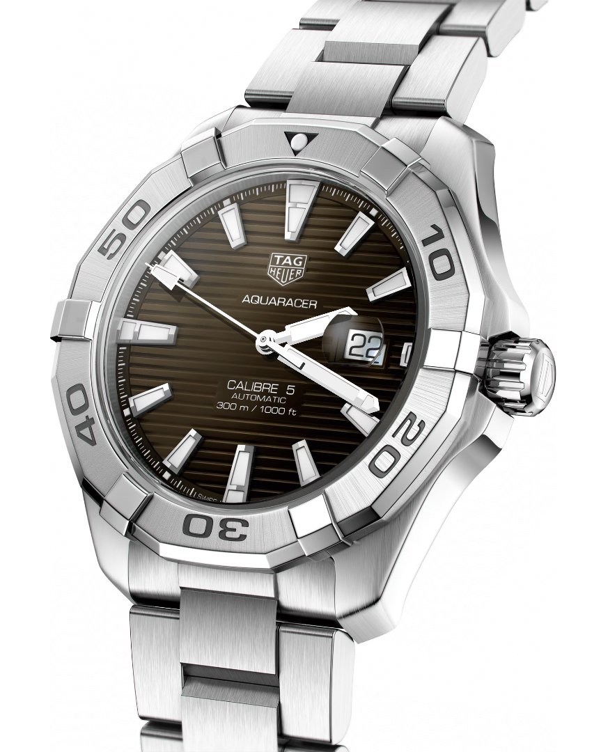 TAG Heuer WAY2018.BA0927 Aquaracer Calibre 5 Mens Watch - Luxverse