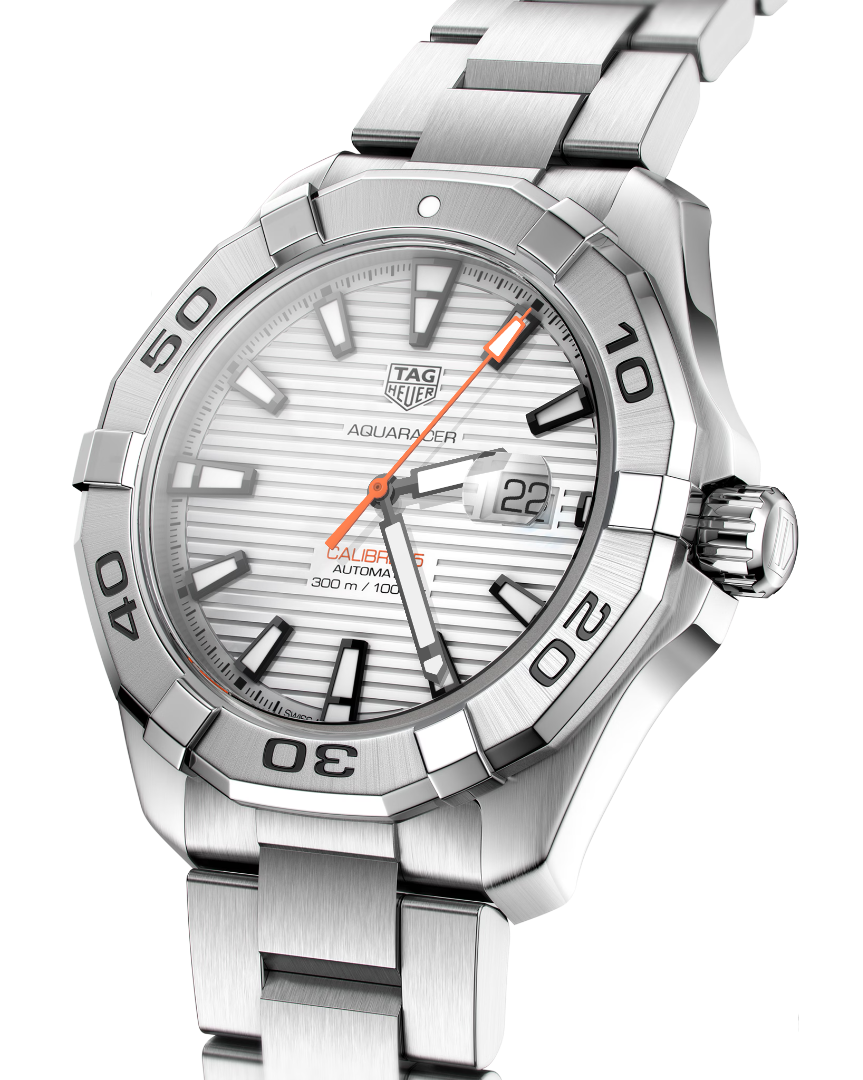 TAG Heuer WAY2013.BA0927 Aquaracer Calibre 5 43mm Automatic Mens Watch - Luxverse