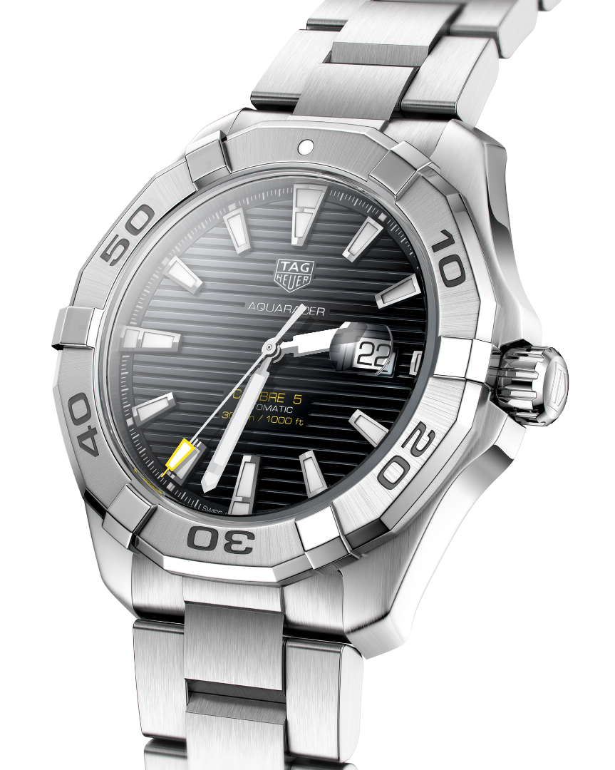 TAG Heuer WAY2010.BA0927 Aquaracer Calibre 5 Black - Luxverse
