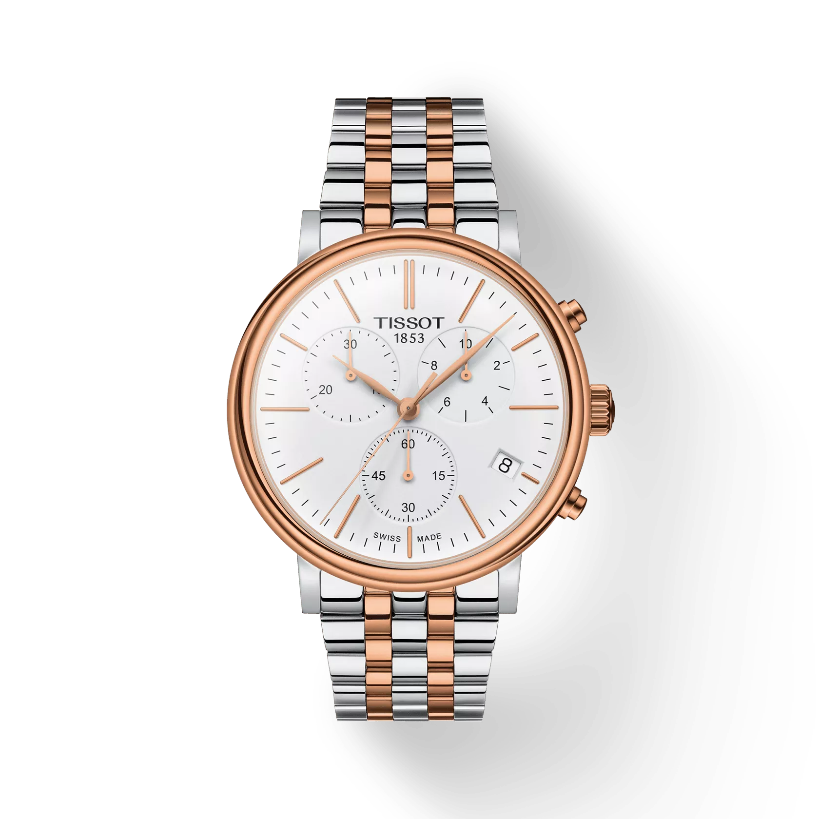 Tissot Carson Classic Traditional T122.417.22.011.00 Swiss Quartz Men’s Watch - Luxverse