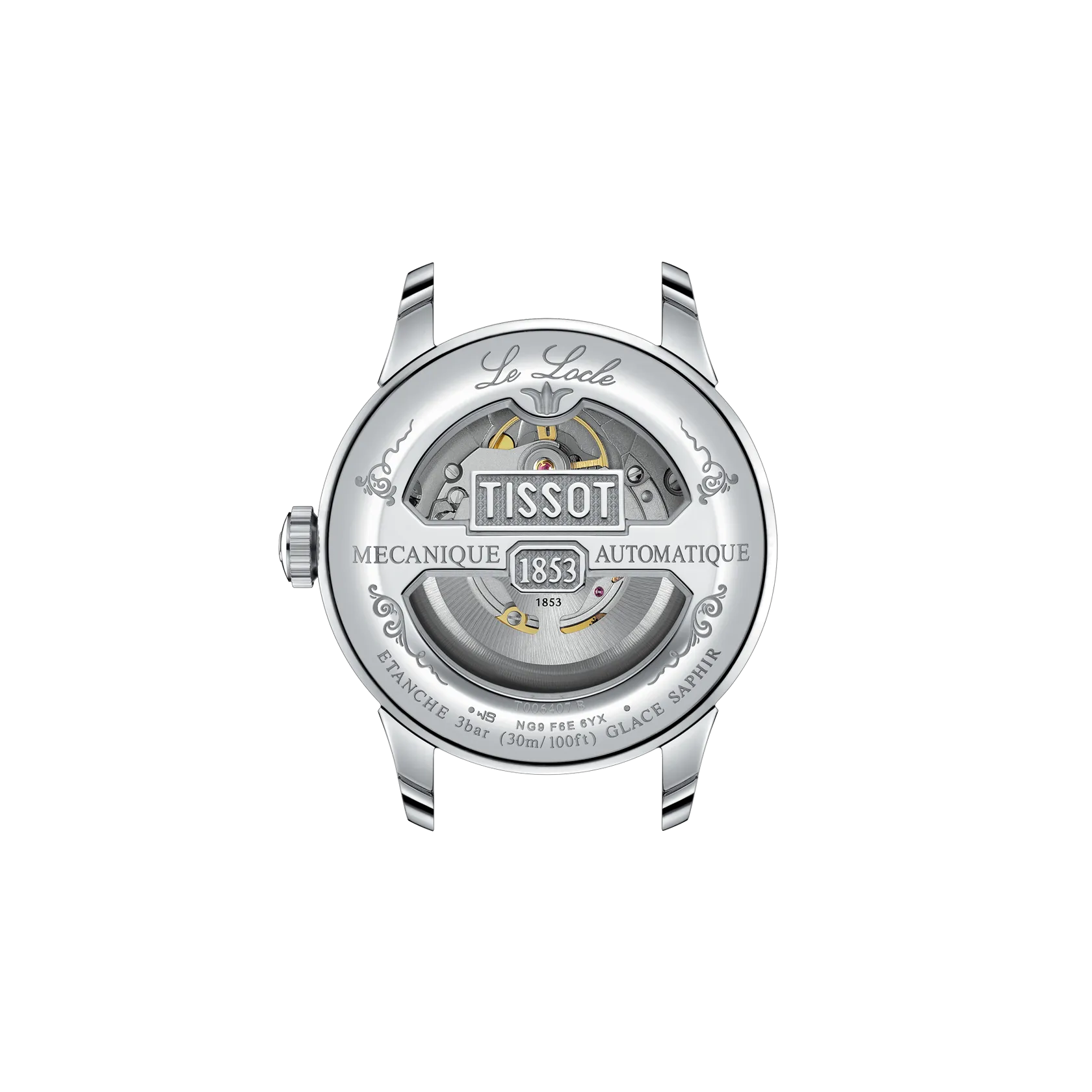 Tissot Le Locle Automatic 39.3 mm Black Dial – T006.407.16.053.00 Men’s Watch - Luxverse