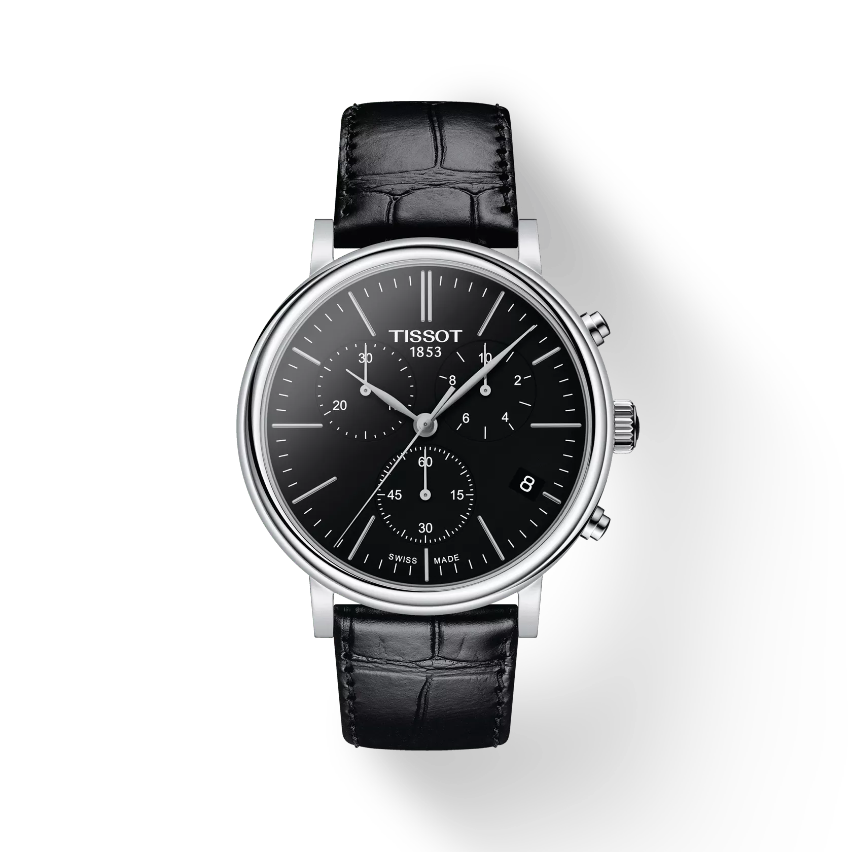 Tissot Carson Classic Traditional T122.417.16.051.00 Swiss Quartz Men’s Watch - Luxverse