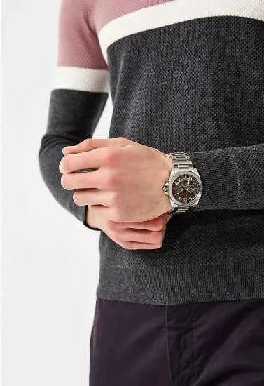 Michael Kors MK8609 Men's Grey Chronograph Stainless Steel Watch