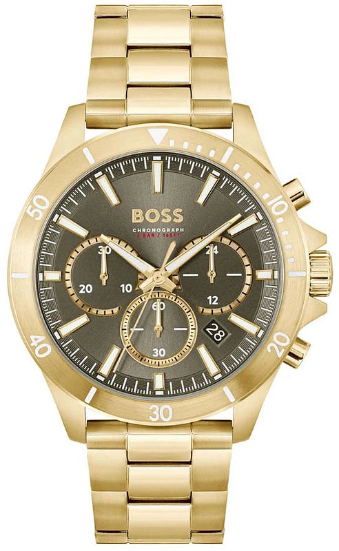 Hugo Boss Troper HB1514059 Quartz Brown Dial – Men's Watch - Luxverse