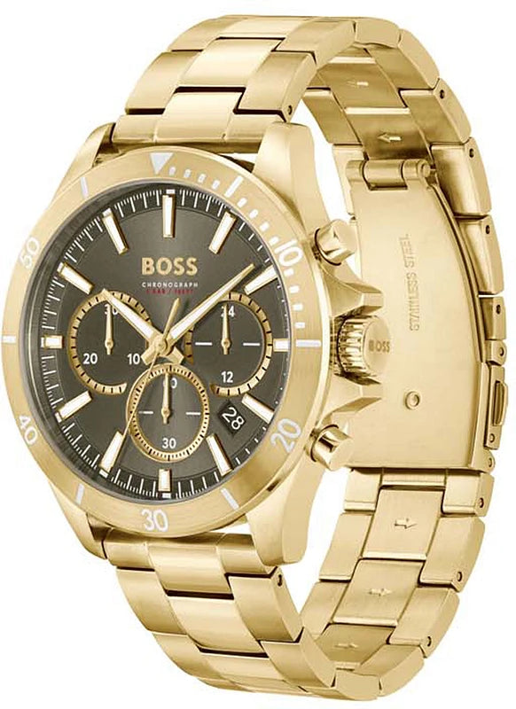Hugo Boss Troper HB1514059 Quartz Brown Dial – Men's Watch - Luxverse