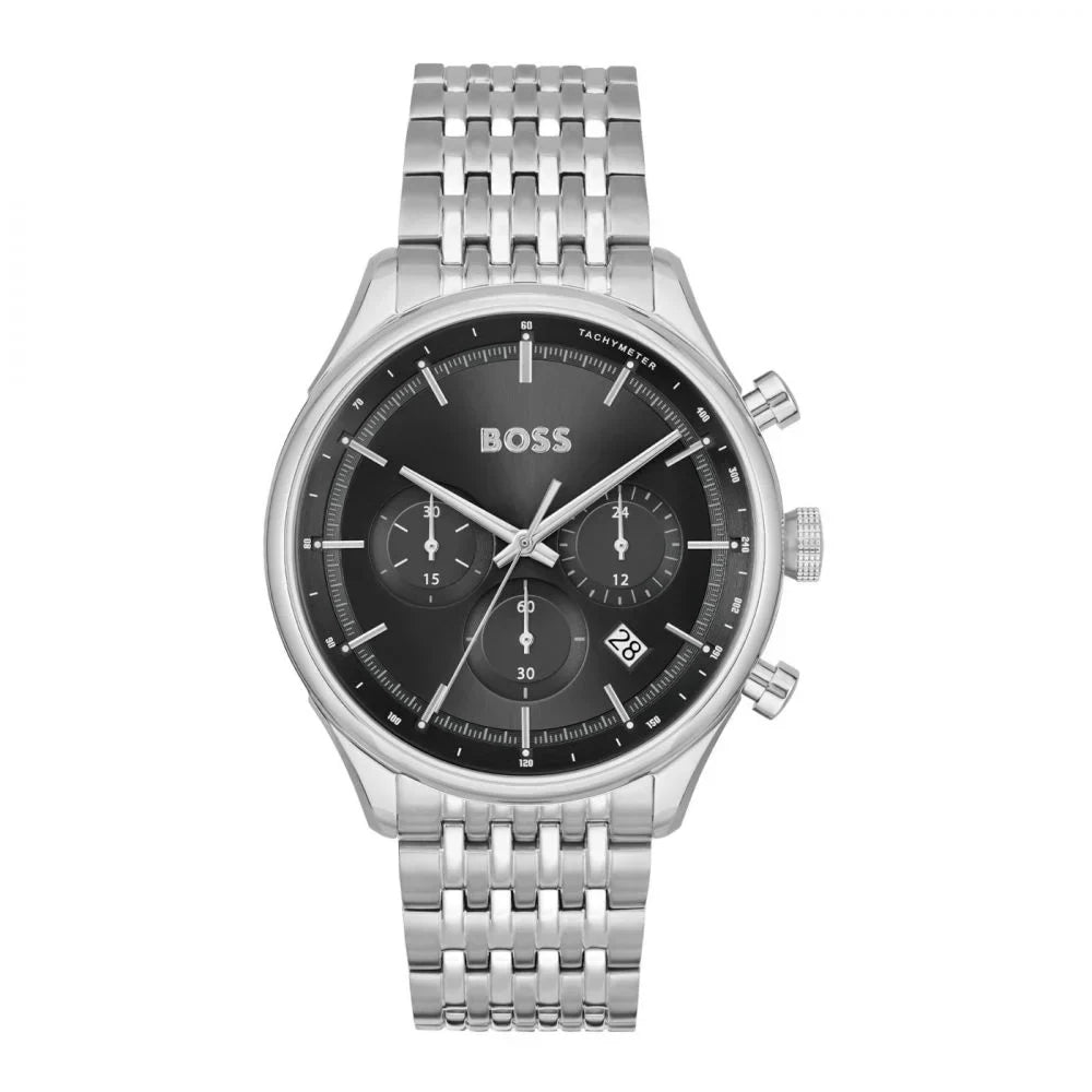 Hugo Boss HB1514082 Silver Steel Chronograph – Men’s Watch - Luxverse