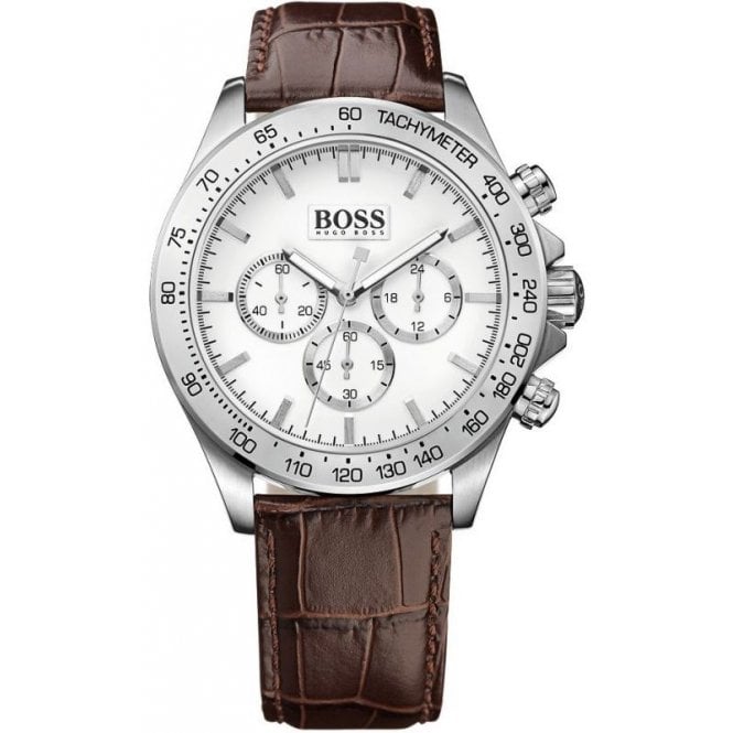 Hugo Boss HB1513175 White Dial Chronograph – Men’s Watch - Luxverse