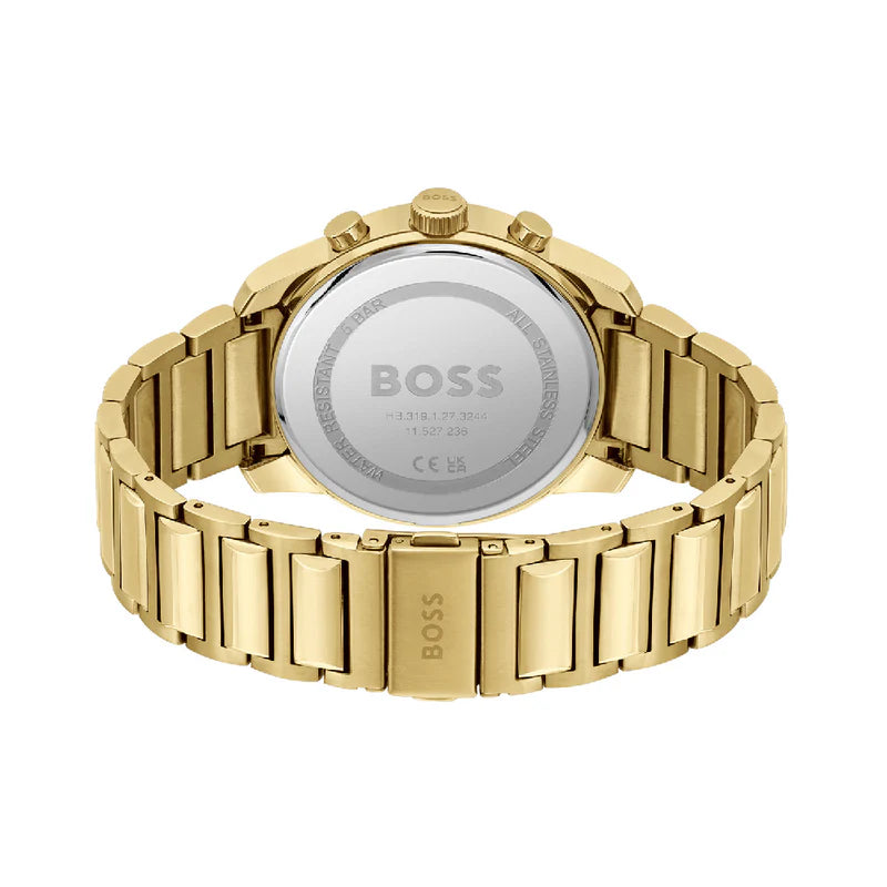 Hugo Boss Trace Gold Chronograph HB1514006 – Men’s Watch - Luxverse