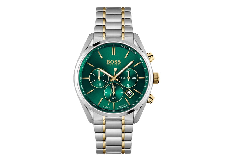 Hugo Boss HB1513878 Bicolor Steel Watch Strap – Men’s Watch - Luxverse