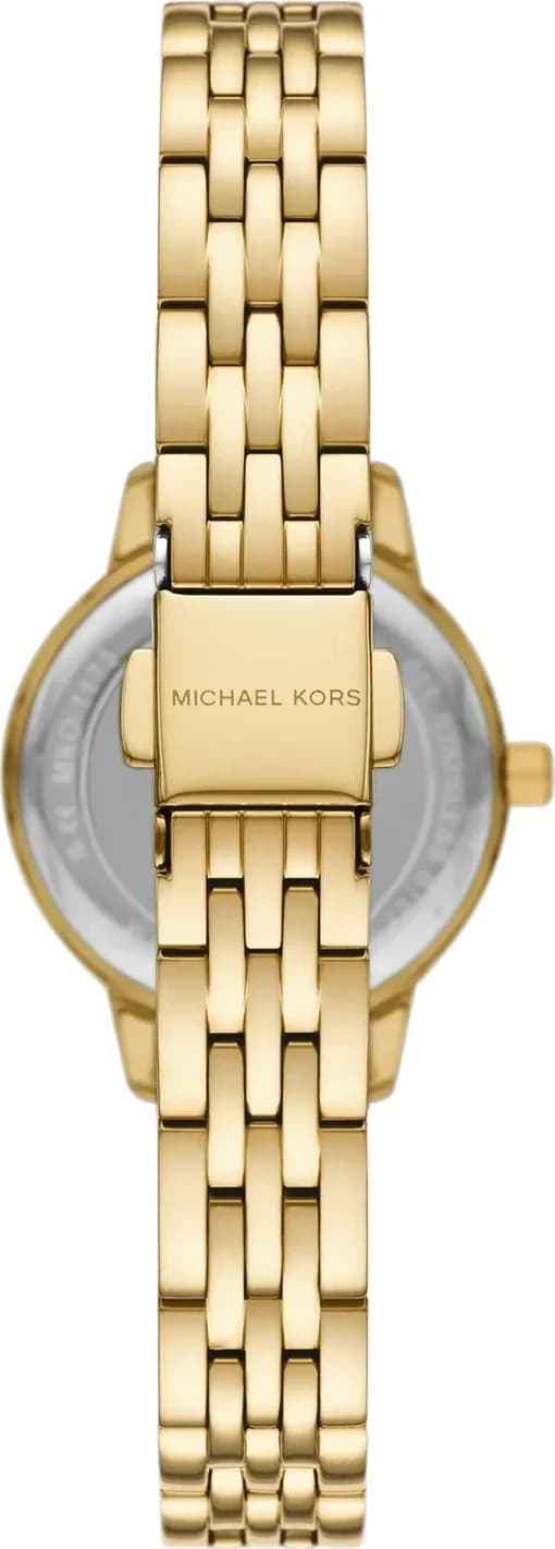 Michael Kors MKO1173 Women's Gold Stainless Steel Mini Watch 26mm