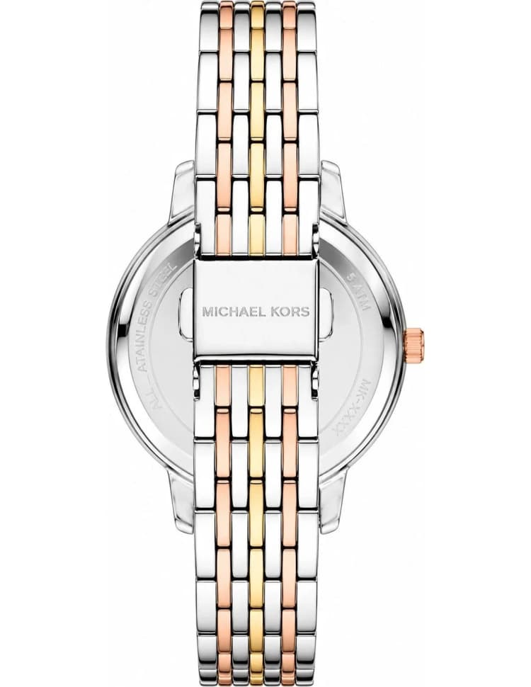 Michael Kors Melissa MKO1117 35mm pave bezel watch