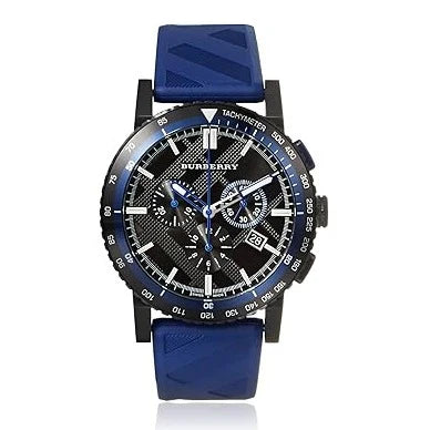 Burberry The City Sport Chronograph Black Blue BU9807 – Men’s Watch - Luxverse