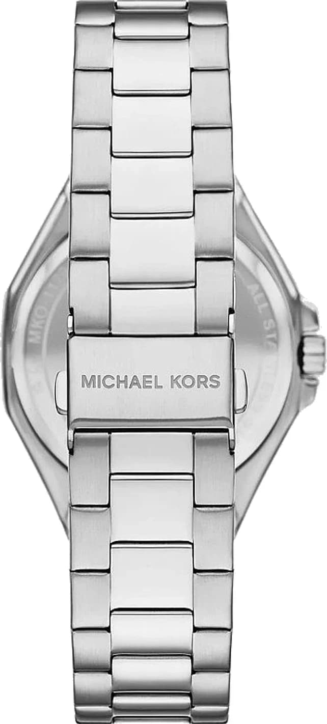 Michael Kors MKO1178 elegant silver tone fashion watch