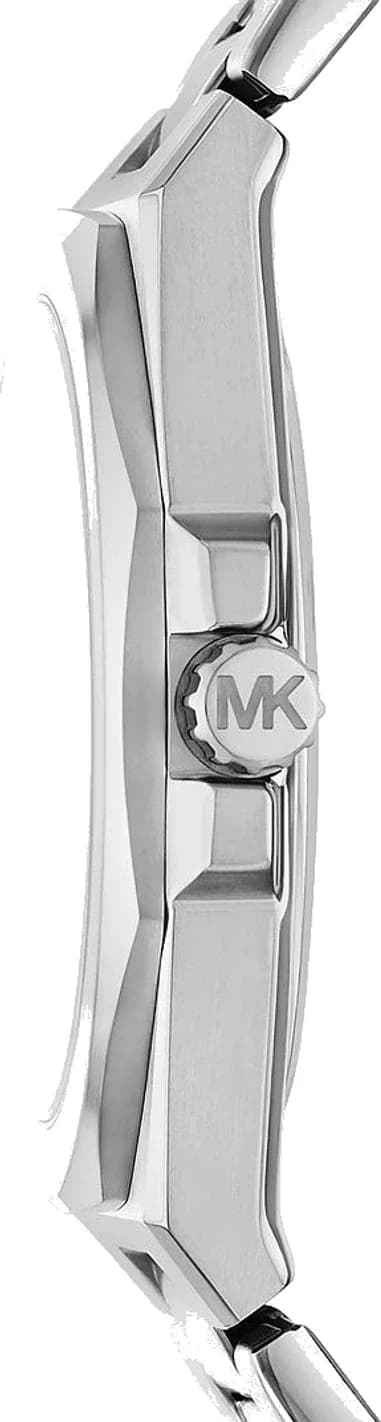 Michael Kors MKO1178 Women's Silver Stainless Steel Watch 41mm