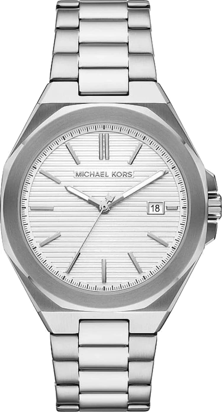 Michael Kors MKO1178 women's silver stainless steel watch