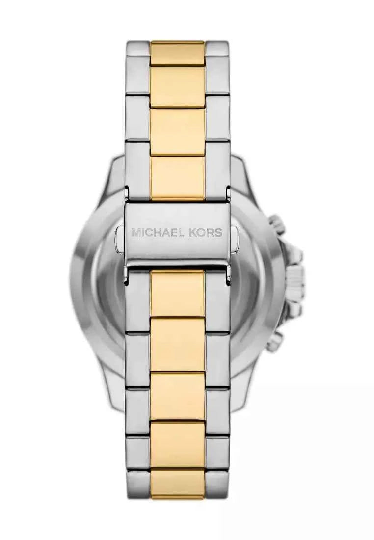 Michael Kors MKO1183 Men's Two Tone Stainless Steel Chronograph Watch 45mm