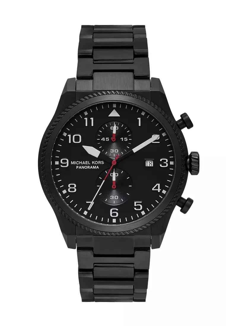 Michael Kors Panorama MK9198 Men's Black Chronograph Watch
