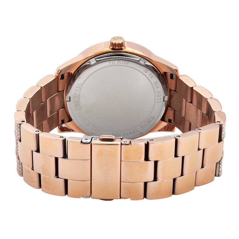 Michael Kors MK6933 luxury rose gold multifunction watch