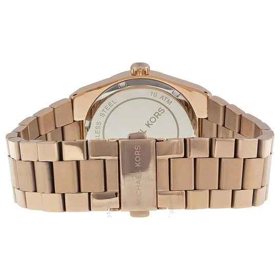 Michael Kors MK5937 Women's Rose Gold Black Dial Watch