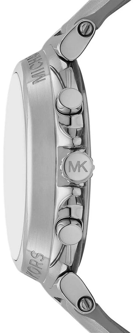 Michael Kors MK7509 embossed crocodile leather strap watch