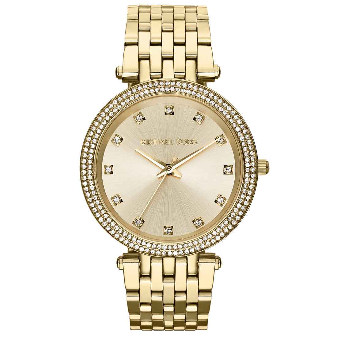 Michael Kors MK3216 Women's Gold Dial Gold Stainless Steel Quartz Watch