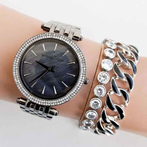 Michael Kors Darci MK3433 Women's Grey Dial Stainless Steel Watch