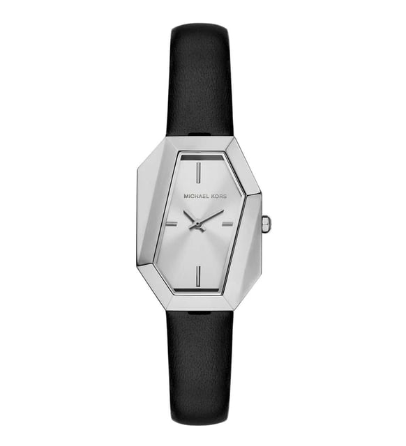 Michael Kors Suri MK4881 women's silver leather strap watch
