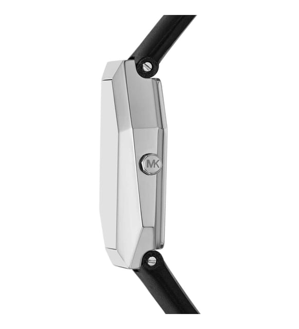 Michael Kors MK4881 silver geometric dial watch