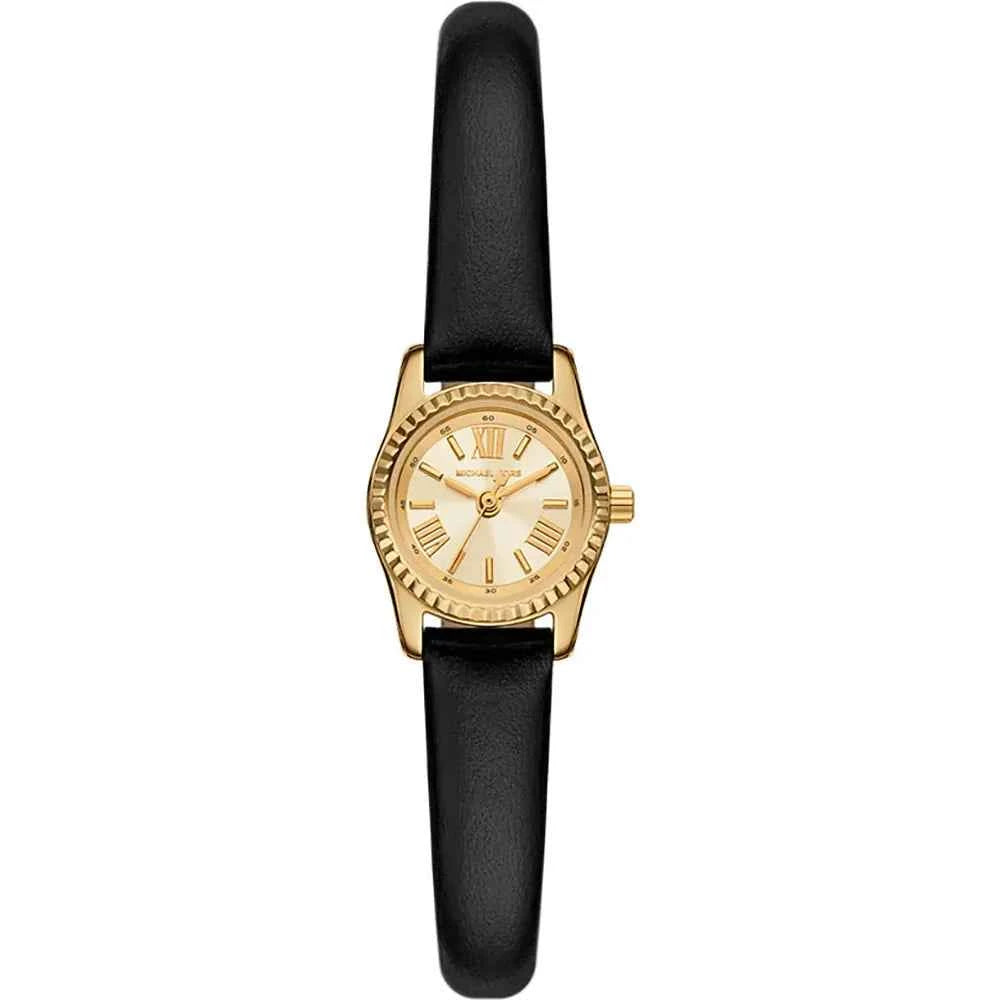 Michael Kors Lexington MK4901 Women's Gold Leather Micro Watch