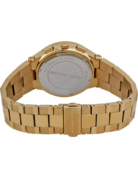 Michael Kors luxury gold chronograph analog watch