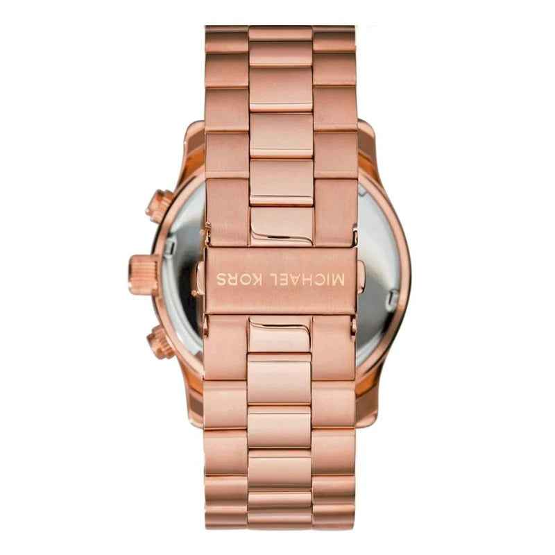 Michael Kors MK5951 Women's Blue Dial Rose Gold Stainless Steel Watch